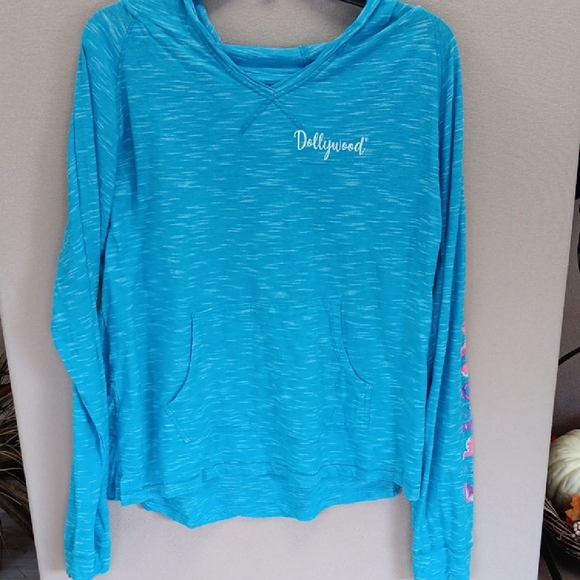 Dollywood Blue Hoodie - Picture 1 of 3